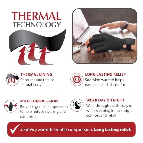 Swede-O Thermal Arthritic Gloves, Pair - Large