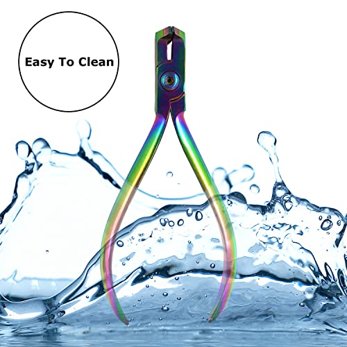 Limited Edition 5 Piece Multi Rainbow Color TC Distal End Cutter Hold & Cut Hard and Soft Wire Orthodontic Instruments