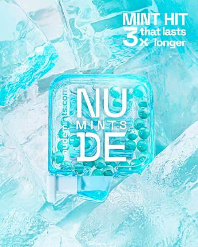 NUDE MINTS | Dual Action Liquid Capsules | Mouth Watering Mint - Lasts 3X Longer - 3X Stronger - Extreme Bad Breath Treatment For Adults - Sugar Free, 0 Calorie - Variety - 5 Pack - 150 Capsules 30 Count (Pack of 5) Variety Pack