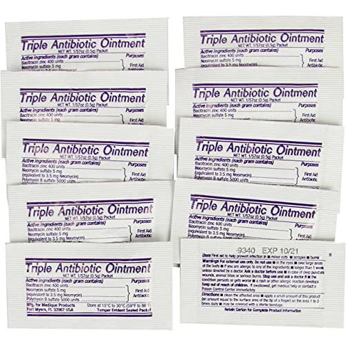 Rescue Essentials Triple Antibiotic 10 pack, Unit Doses