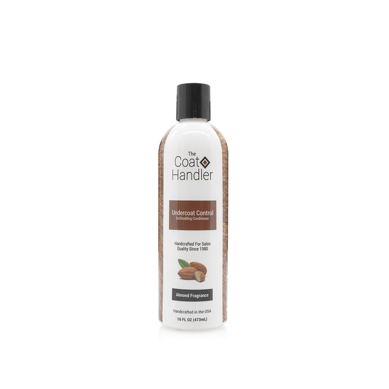 The Coat Handler Undercoat Control deShedding Dog Shampoo and Conditioner Bundle, 16 oz - Combats and Reduces Shedding, Undercoat Removal, Omega 3 & 6 Rich, Vitamin E Strengthens The Hair Follicle - BeesActive Australia