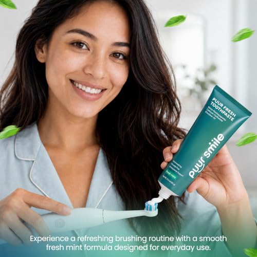 Puur Smile Puur Fresh Fluoride Free Toothpaste with Nano Hydroxyapatite