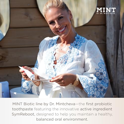 Mint Biotic Toothpaste (85ml) – Antibacterial Toothpaste with Maximum Cleaning Power – Fluoride-Free and Titanium Dioxide-Free – for Healthy & Well-Maintained Oral Hygiene