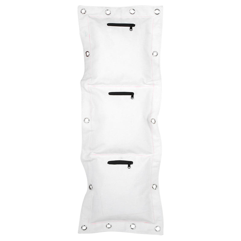 Wing Chun Wall Target, Punch Empty Sand Bag Target with Zipper, Wall Mounted Striking Sand Bag for Boxing Muay Thai (Sanlian)