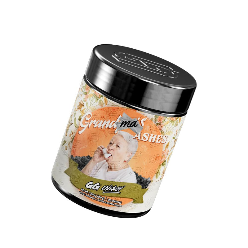 Gamer Supps GG Energy - Grandma's Ashes by Goons (100 Servings) - Keto Friendly Gaming Energy and Nootropic Blend, Sugar Free + Caffeine + Vitamins + Immune Support, Powder Drink 5.64 Ounce (Pack of 1)