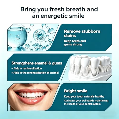 Collagen & Hydroxyapatite Tooth Powder - Natural Daily Oral Care for Teeth and Gums, Enamel Strengthening Mineral Formula to Support Healthy Gums (1) 1