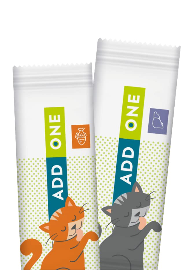 Porus Add One | Flavor Salmon | Double pack | 2 x 30 x 10g | Supplementary food for cats | Delicious pampering snack to mix in with Porus One - BeesActive Australia