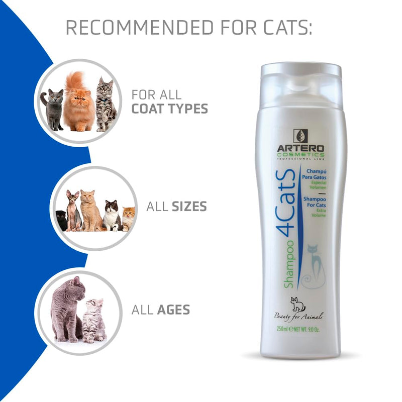 ARTERO Shampoo 4CATS 9 OZ. - PawsPlanet Australia