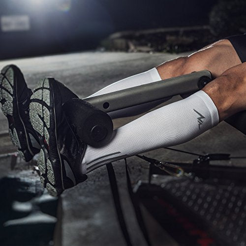 NEWZILL Compression Socks for Women & Men, 20-30 mmHg for Sports & Travel Large-X-Large 03-[3-pairs] Black/White/Gray