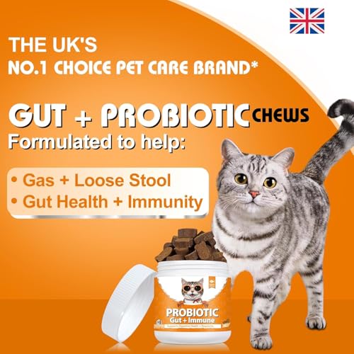 Bailey & Buddies Cat Hip & Joint Support and Probiotic Supplements Bundle