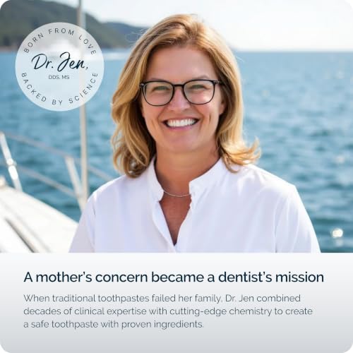 Dr. Jen Ortho Super Paste Toothpaste, 10% Nano Hydroxyapatite