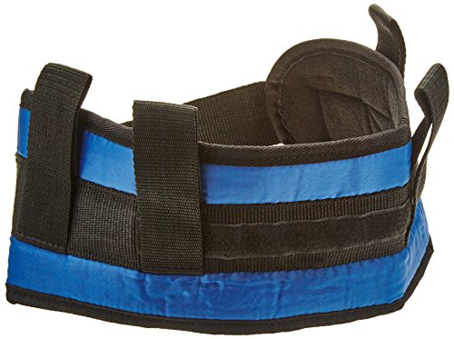 Sammons Preston Padded Gait Belt, Transfer, Medical, Elderly, S, Blue Small - Blue