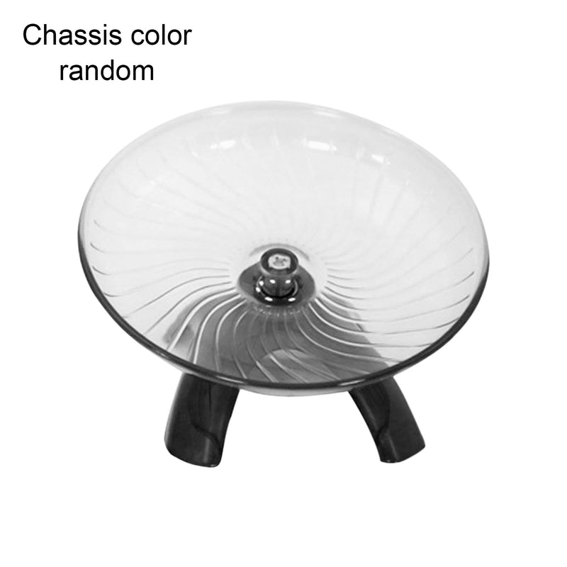 Hermit Crabs Wheel, Hamster Running Wheel,Mouse Wheel for PP Cage,Chinchilla Wheel Attach to Cage,Tortoise Wheel,Hamster Flying Saucerm,Silent Hamster Wheel(Size:7.09inch) 7.09inch - BeesActive Australia