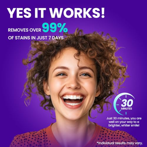 MySmile Teeth Whitening Strips 21 Treatments, Hydroxyapatite-Infused White Strips for Sensitive Teeth, Teeth Whitener with Enamel-Safe Formula, Non-Slip, Residue-Free Whitening Kit, Mint 42 Count (Pack of 1)