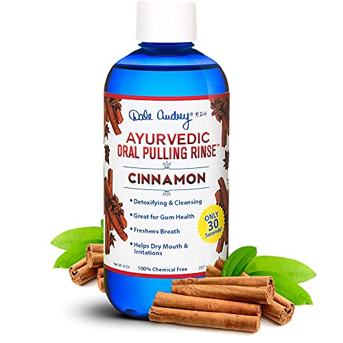 Oil Pulling for Teeth and Gums | Quick Sonic Electric Toothbrush for Adults | Made in USA Cinnamon Flavored Organic Sesame Oil Pulling | Smart Rechargeable Battery Powered Toothbrush for Deep Cleaning