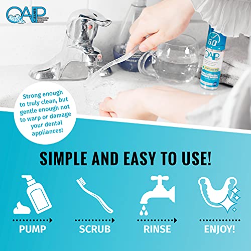 OAP Cleaner - Cleans and Sterilizes Removable Dental and Ortho Appliances - Foam, 3-to-4 Month Supply … 3.8 Fl Oz (Pack of 1)