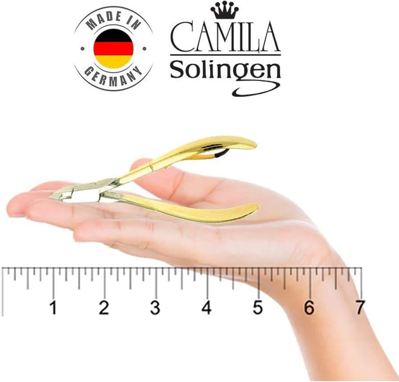 CS50 4" Professional Nail Cuticle Trimmer from Solingen, Germany. Best Stainless Steel, Anti-corrosive. Perfect Tool for Manicure and Pedicure. Premium Cuticle Cutter (7mm Blade) CS50