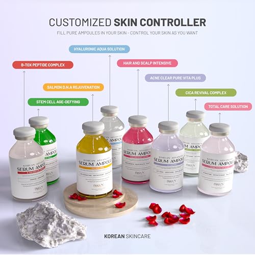BRÜUN SC - Control Botanical Stem Cell Ampoule - Korean Serum Booster for Face and Body Skin Care Serum 1.18 fl.oz