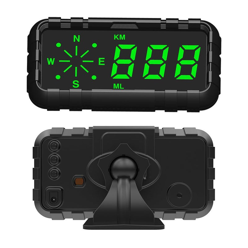 Heads Up Display for Car Digital GPS Speedometer kit MPH Odometer Automotive Compass for Dashboard HUD Fatigued Driving Alert Speeding Alarm for Trucks Golf cart All Vehicles (C3010) 4.3 Inch C3010 - BeesActive Australia