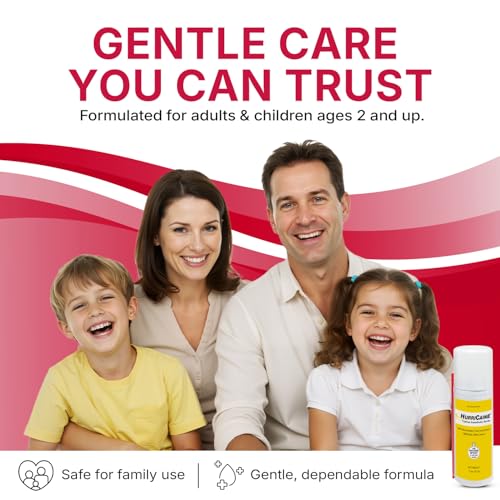 HurriCaine Fast-Acting 20% Benzocaine Oral Numbing Spray, Wild Cherry, 2oz