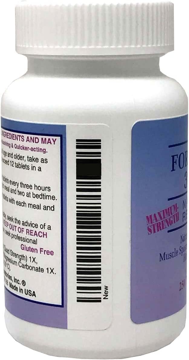 Dee CEE Labs Formula 303 Maximum Strength Tablets, 90 Tablets; All-Natural containing Magnesium for Sore Muscles, Passion Flower, and Valerian Root 1 Count (Pack of 90) - BeesActive Australia