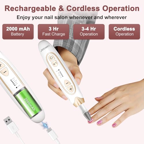 Toenail Grinder for Thick Toenails, Toe Nail Grinder for Men Women Seniors