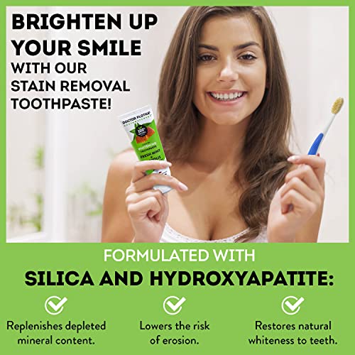Mouthwatchers Fluoride Free Hydroxyapatite Toothpaste, Mint, 4-Pack, 3 oz 3 Ounce (Pack of 4)