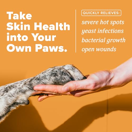 TropiClean HomeVet Medicated Cream, Hot Spot Treatment for Dogs, 1oz 1oz Cream