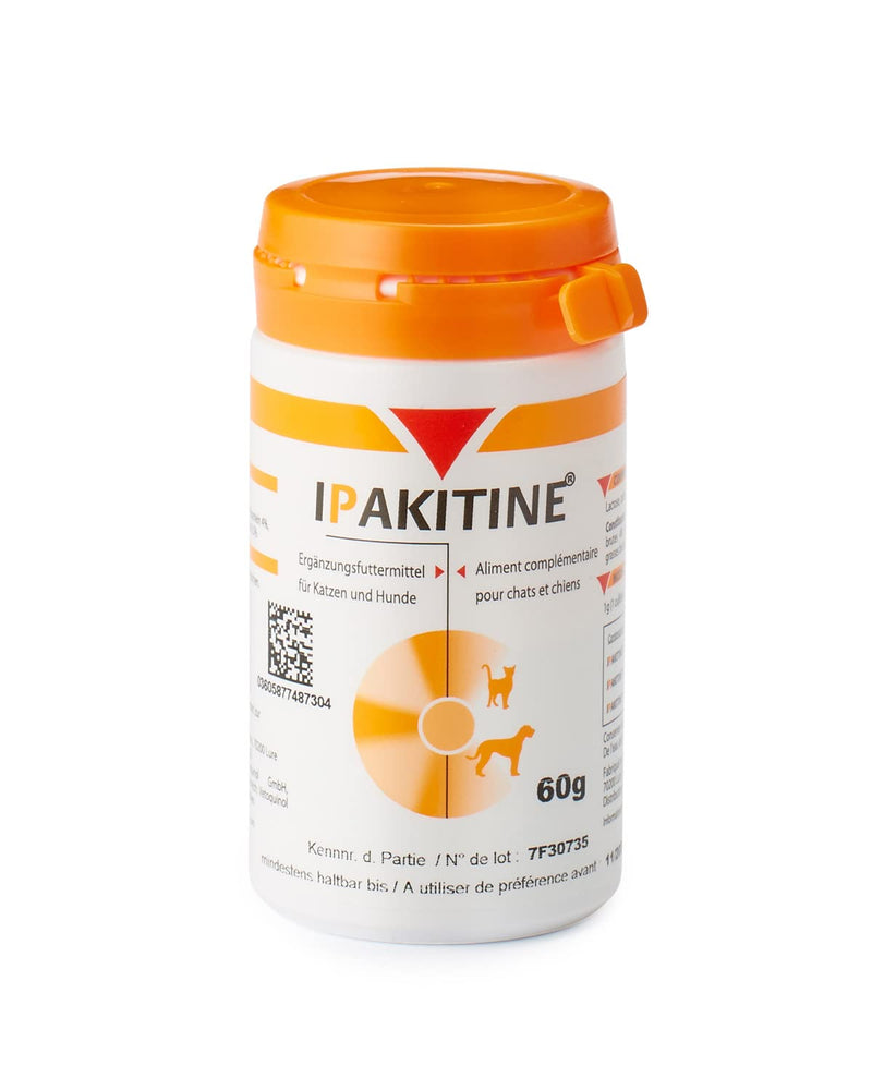 Vetoquinol Ipakitine Powder 60Gm, For Kidney Disease In Cats & Dogs New Pack Size