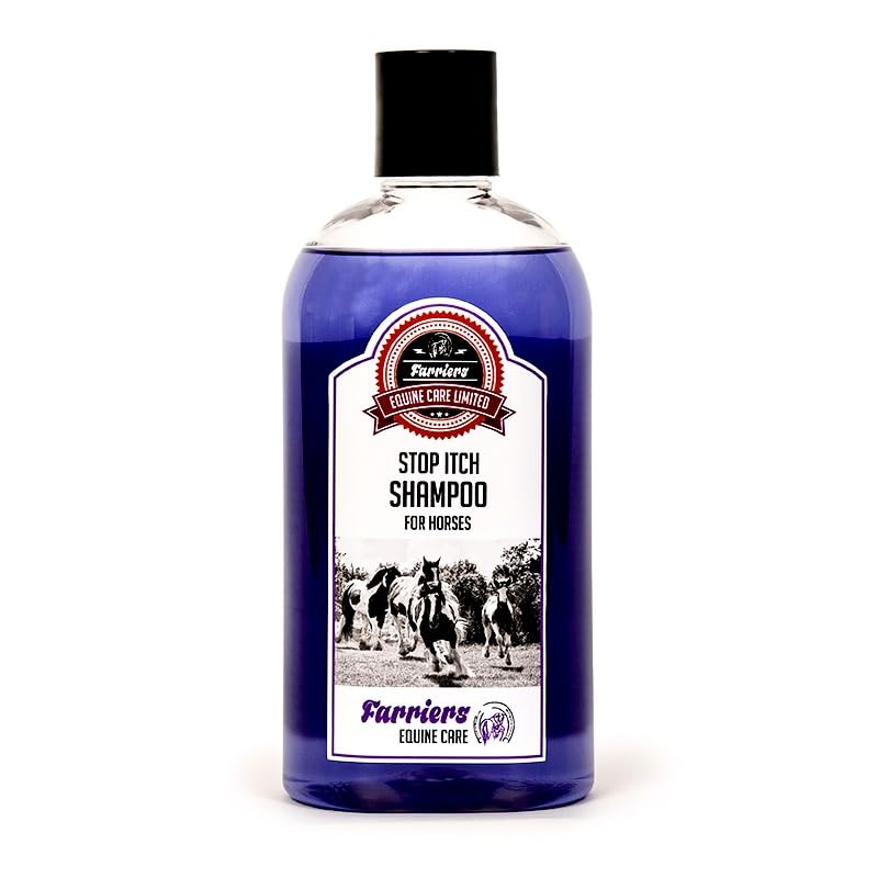 Farriers Equine Care Stop Itch Shampoo (500ml) for Horses and Donkeys
