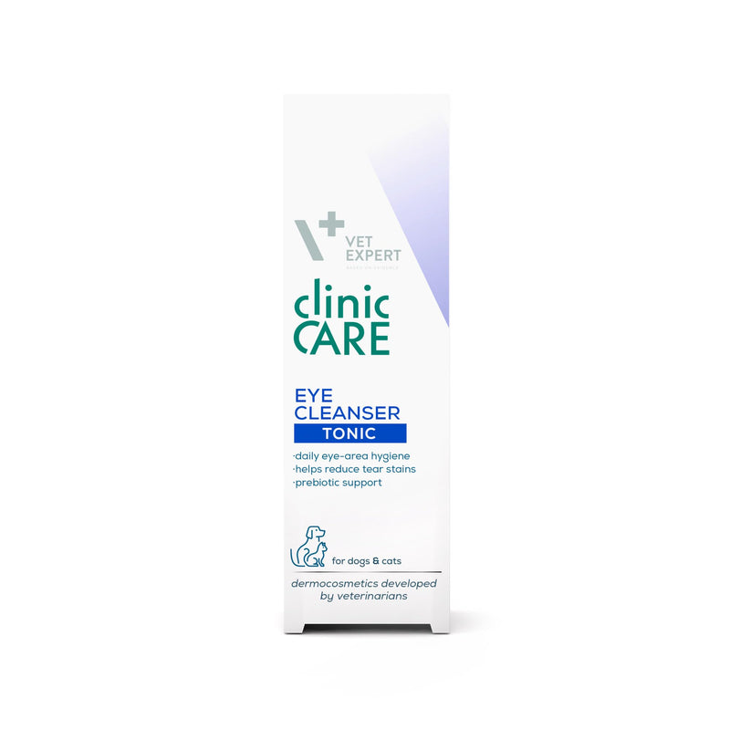 Vet Expert Eye Cleanser for Dogs and Cats – Specialist Eye Tonic for Excessive Tearing with Hyaluronic Acid, Lactic Acid, and Bearberry Extract – 100ml