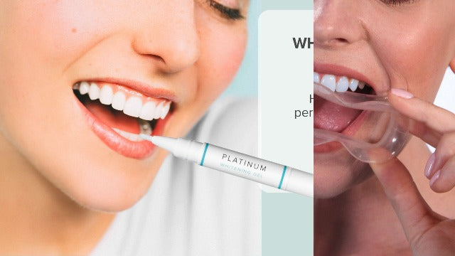 intelliWHITE Platinum Teeth Whitening Pen Kit with Mouth Guard, 14% Hydrogen Peroxide Whitening Treatment, Removes Stains, Safe for Veneers Crowns & Caps, Dentist Formulated, Made in USA