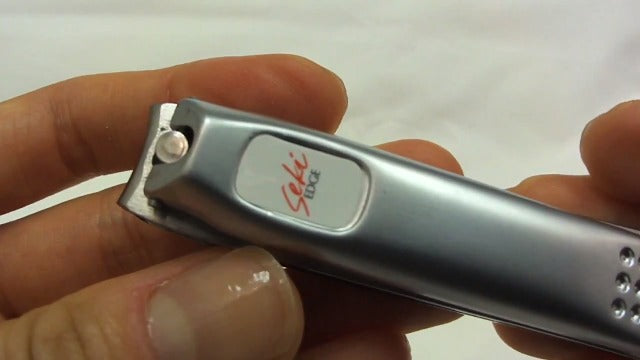 Seki EDGE Stainless Steel Toenail Clippers, SS-107, 1 Count