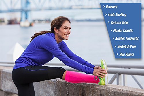 Compression Socks 20-30mmHg with Plantar Fasciitis Support by OrthoSleeve