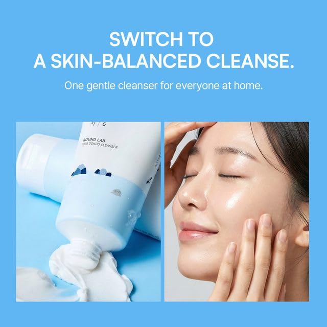 ROUND LAB 1025 Dokdo Cleanser, 10.14 Fl Oz Dokdo Cleanser 10.14 Fl Oz