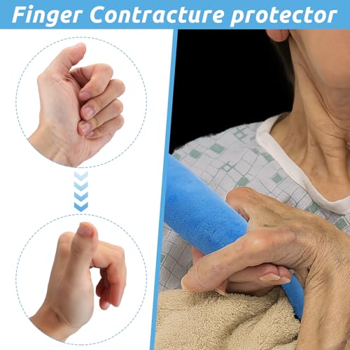 Soulchen 2 Pcs Palm Protector Carrot Hand for Parkinson, Blue
