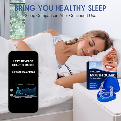 Anti Grinding Guard for Clenching Teeth at Night, Teeth Grinding Mouthguards for Sleeping, Mouth Guard for Grinding Teeth at Night, Night Guards for Teeth Grinding for Adults