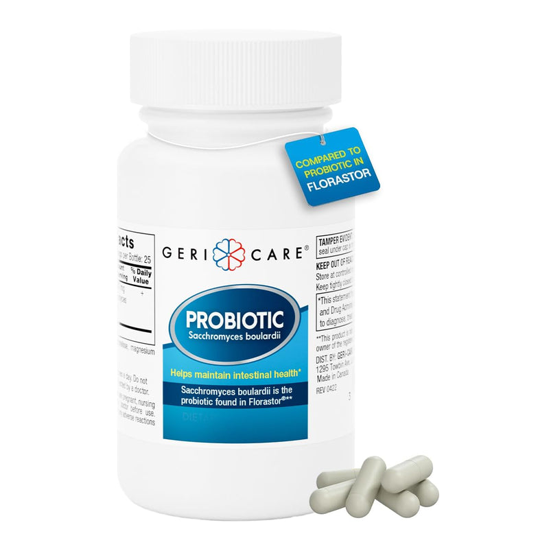 GeriCare Ultimate Probiotic and Digestive Health Supplement - Complete Gut Repair, Probiotics for Women and Men Lactose & Gluten Free - 50 Capsules (3 Pack) 50 Count (Pack of 3)