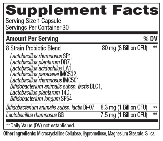 OLLY Big 10 Probiotic, Supports a Healthy Gut Microbiome,* 10 Billion CFUs, 30 Day Supply - 30 Count - BeesActive Australia