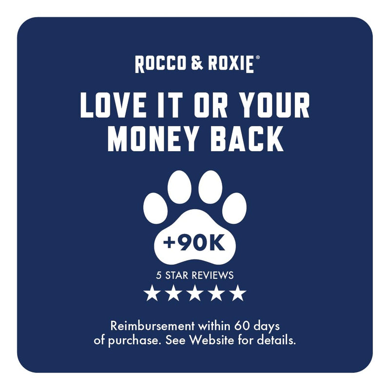 Rocco & Roxie Dog Allergy Relief Chews with Omega 3 for Dogs, Probiotics for Itching Skin, Stop Paw Licking, Fish Oil Skin and Coat Supplement, Anti-Itch, Pet Itchy Allergies and Immune Support, 60ct Allergy 60ct