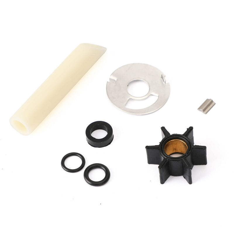 MARKGOO 89981Q1 Water Pump Impeller Repair Kit Replacement for Mercury and Mariner Outboard 4 4.5 6 7.5 9.8 HP Boat Motor Engine Parts 1975-1986 Used Driveshaft Diameter .456 Inch 47-89981T1