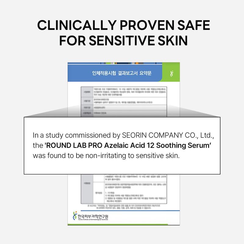 ROUND LAB Azelaic Acid 12 Soothing Serum, 1.01 Fl Oz