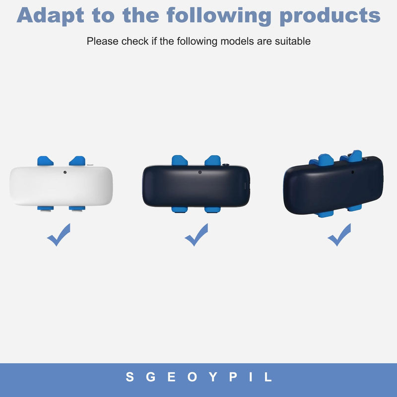 GPS Tracker for Dogs Rubber Clip Compatible with Tractive GPS Pet Location Tracker Replacement Attachment Rubber Clips - Pack of 6 - BeesActive Australia