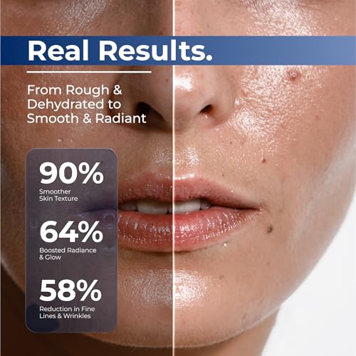 TURMSKIN® Hyaluronic Acid Serum Ampoules [ULTRA HYDRATING VIALS] - 3% Hyaluron Booster for Glass Skin & Anti Aging - 24 Hours Hydration - Soft PE Triple Hyaluronic Complex for Faceskin Repair & Renew
