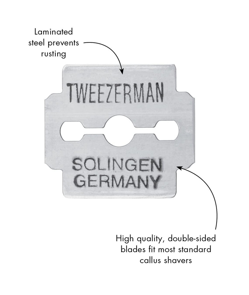 Tweezerman Replacement Callus Shaver Blades, 20 Count (Pack of 2) 1 Count (Pack of 2) - BeesActive Australia