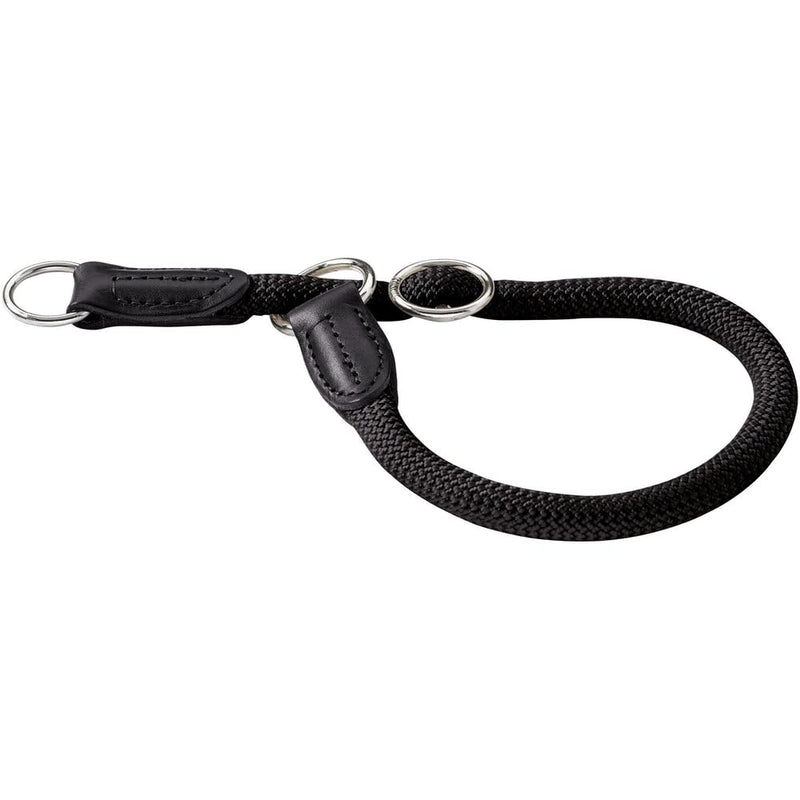 HUNTER Freestyle Dressage Collar, Dog Collar, Pull Stopper, Robust, Weatherproof, 50 (M-L), Black 50 (M-L)