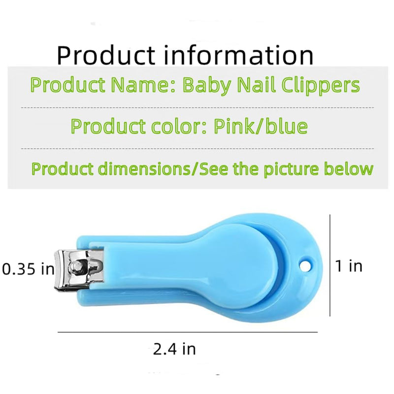Baby Nail ClippersÔºå2 Pack Nail ClippersÔºåfor Trimming Baby's Fingers or ToesÔºåBlue and Pink Toddler Nail ClipperÔºåBe Suitable forÔºõInfant, Toddler, Kids - BeesActive Australia