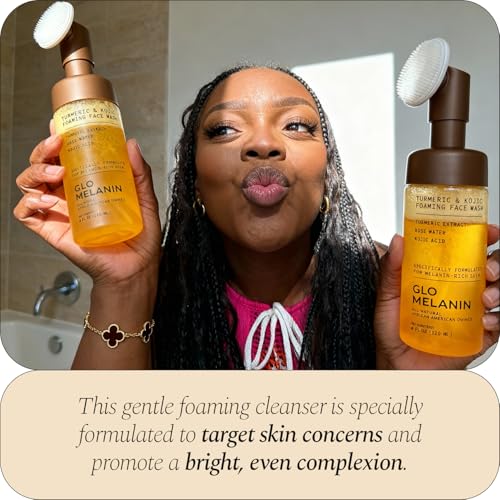 Glo Melanin Turmeric & Kojic Foaming Face Wash - 120ml