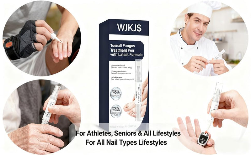 Toenail Fungi Treatment Extra Strength - Fungi Nail Pen，Quickly Fix Toenail and Fingernail Fungus Problems The Ideal Choice for Athletes and Nail Health 4ml/0.14FLOZ 3Pcs