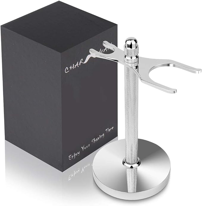 CHARMMAN Razor & Shaving Brush Stand, Wide Buckle, More Stable Base, Rigid Outline -  Australia